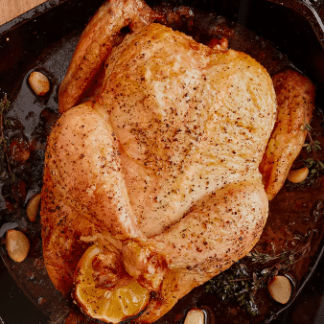 Pastured Organic Whole Chicken ($6/lb)